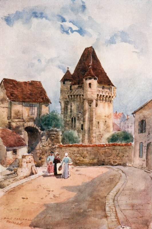 Porte du Croux, Nevers von Herbert Menzies Marshall