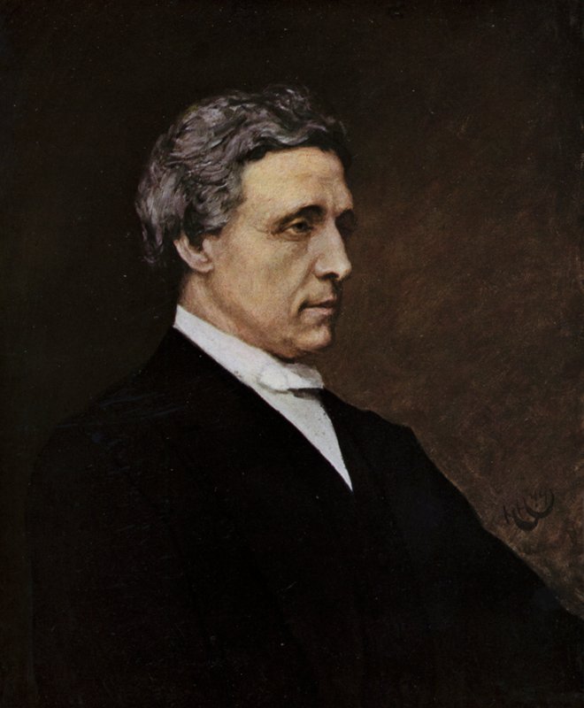 C L Dodgson von Hubert von (after) Herkomer