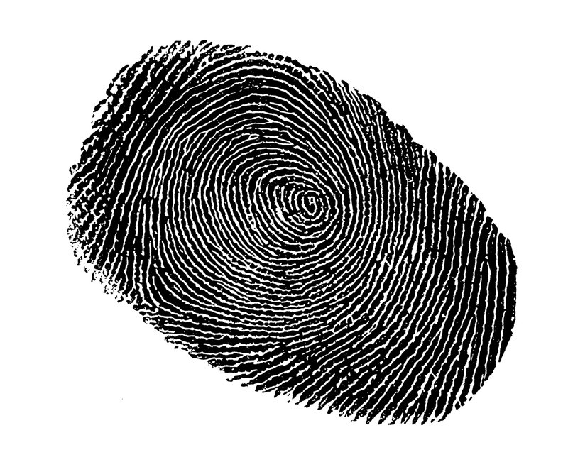 Fingerabdruck von Hugh Rowley