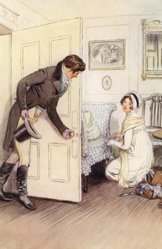 Illustration für Quality Street von Hugh Thomson