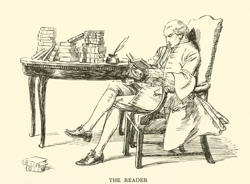 Der Leser von Hugh Thomson