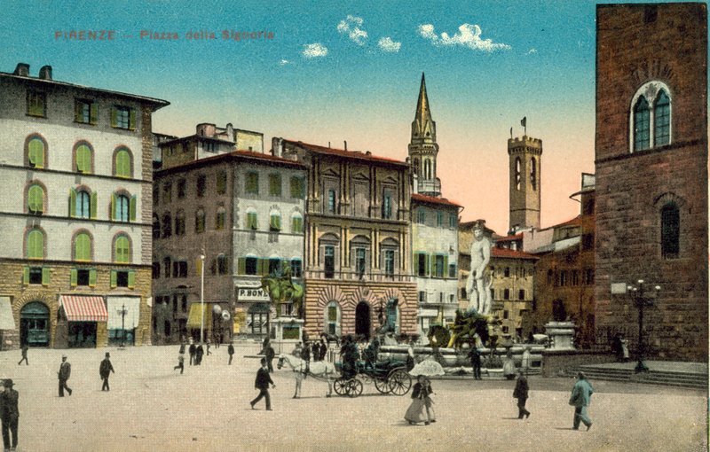 Florenz, Piazza della Signoria von Italian Photographer