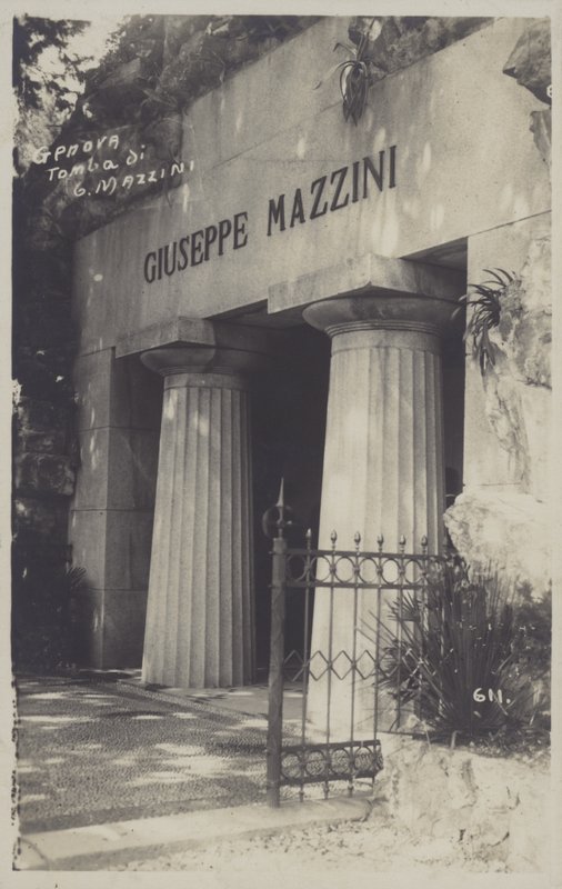 Genua, Grab von Giuseppe Mazzini von Italian Photographer
