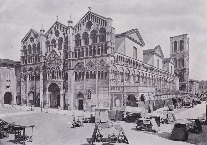 Italien: Kathedrale, Ferrara von Italian Photographer