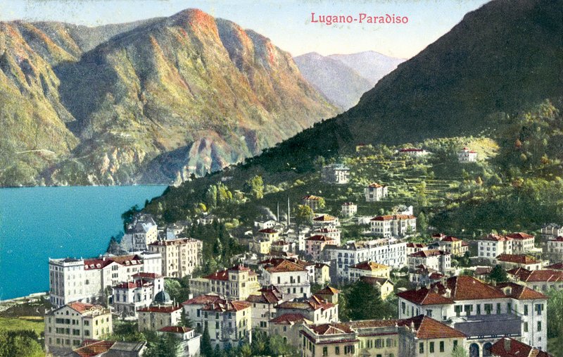 Lugano, Italien von Italian Photographer