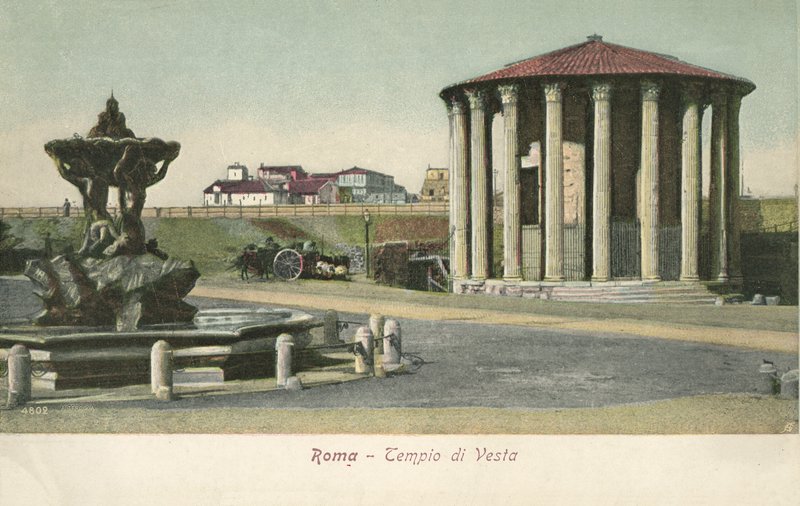 Rom, Italien, Tempio Di Vesta von Italian Photographer