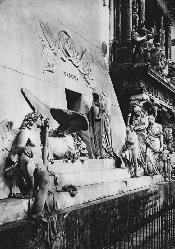 Venedig, Denkmal für Canova von Italian Photographer