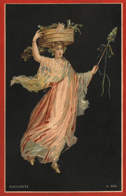 Bacchantin von Italian School