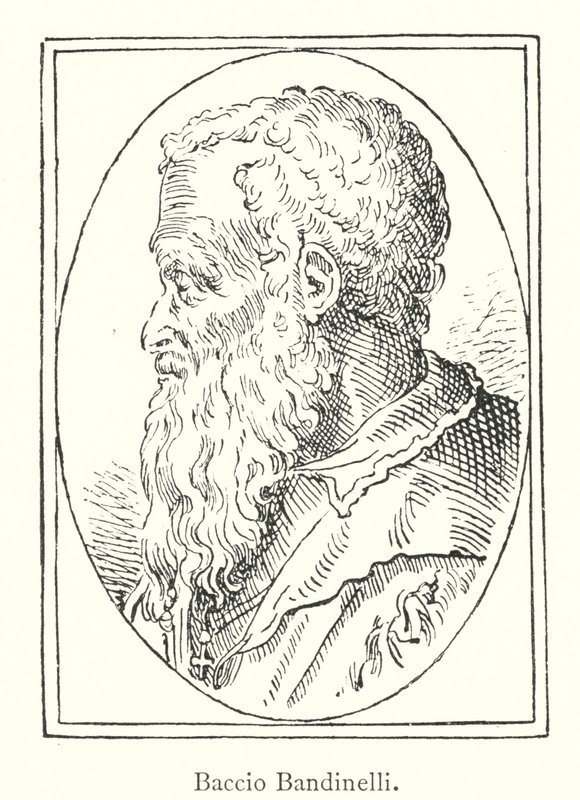 Baccio Bandinelli (Gravur) von Italian School