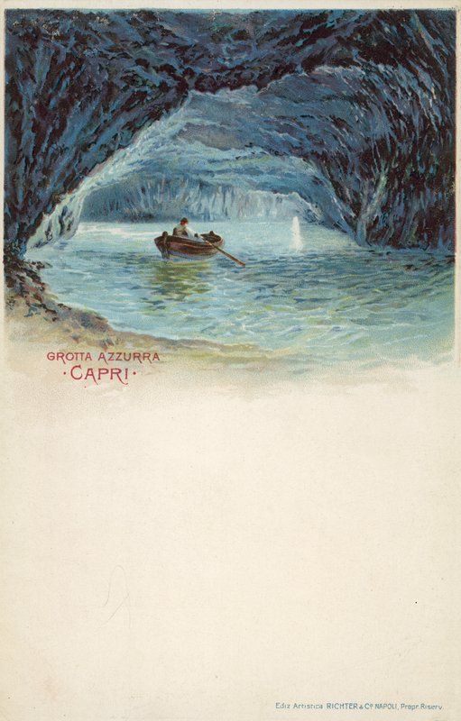 Blaue Grotte, Capri von Italian School