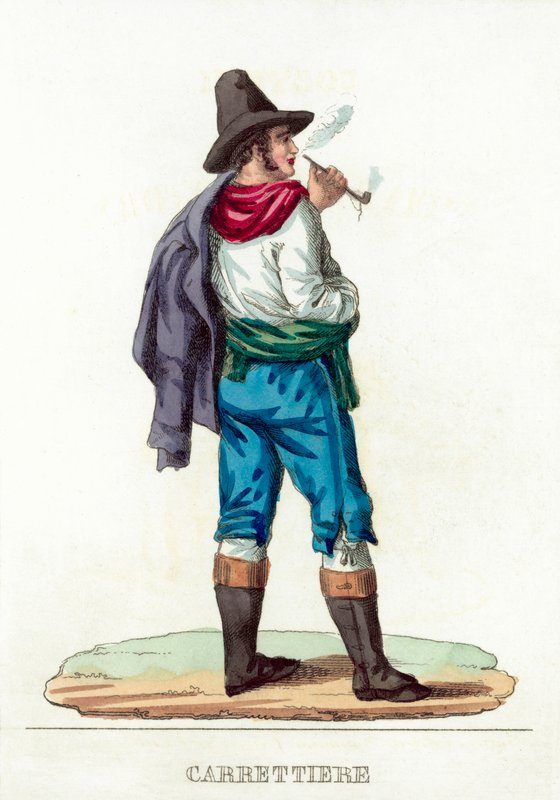 Carrettiere von Italian School