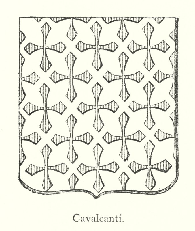Cavalcanti (Gravur) von Italian School