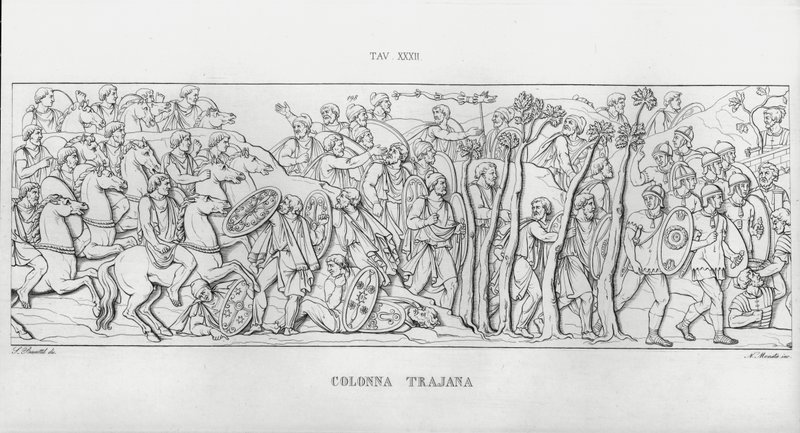 Die Trajanssäule von Italian School