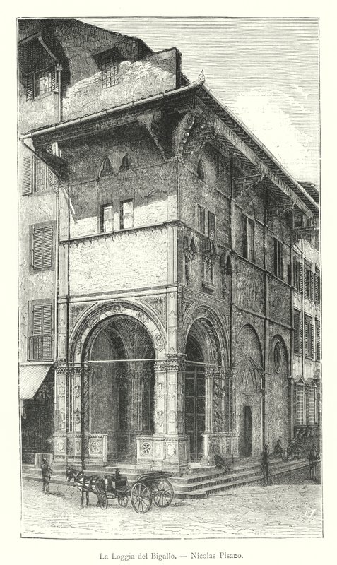 La Loggia del Bigallo, Nicolas Pisano von Italian School