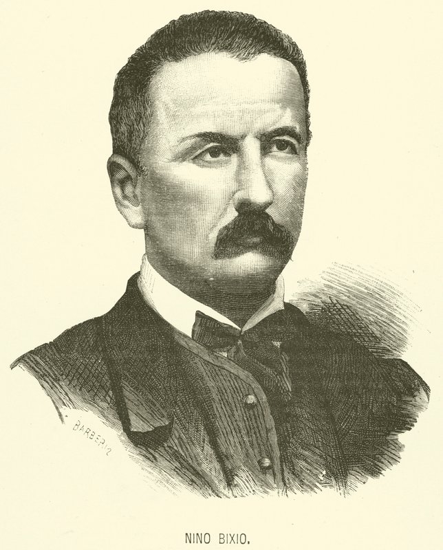 Nino Bixio (Gravur) von Italian School