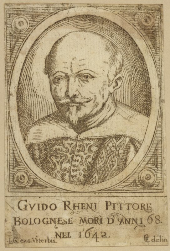 Porträt von Guido Reni von Italian School