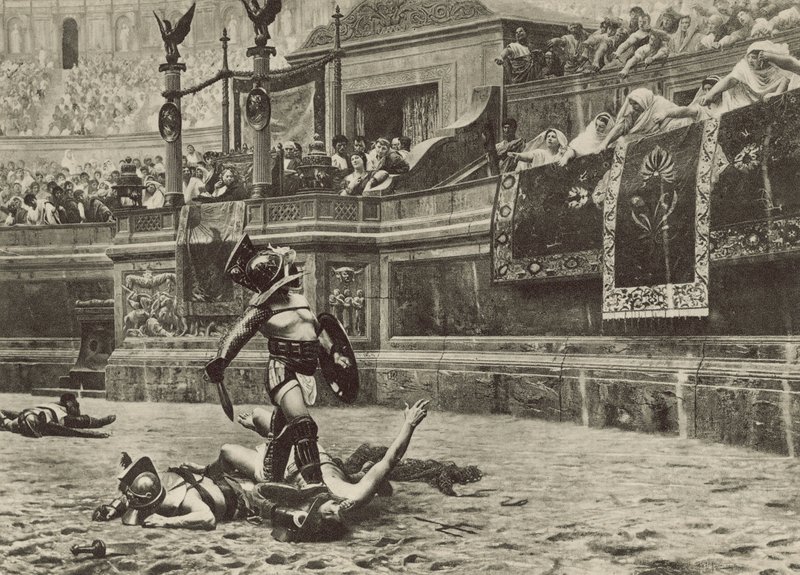 Der umgekehrte Daumen von Italian School