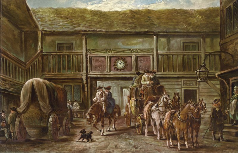 Catherine Wheel, Southwark, London von J.C. Maggs