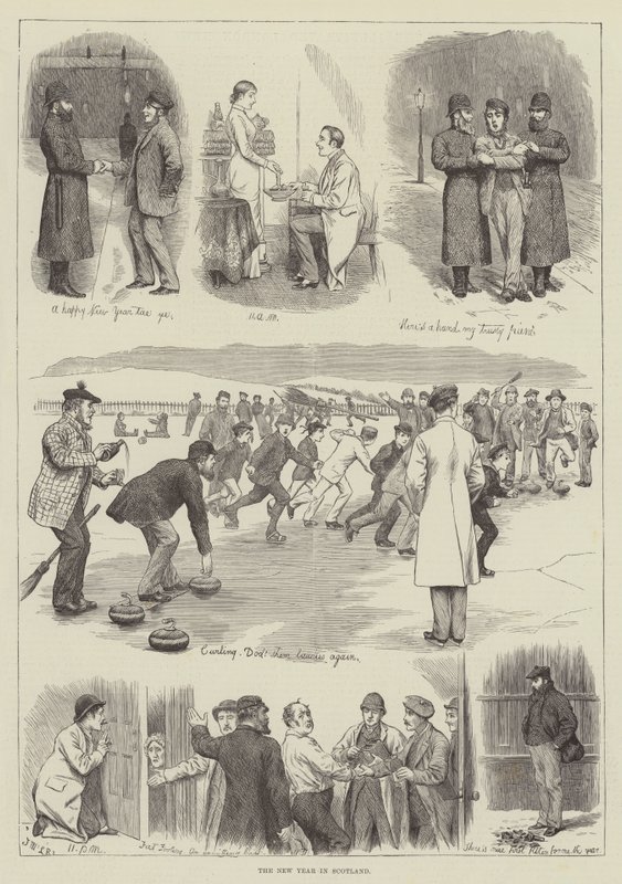 Das neue Jahr in Schottland von J.M.L. Ralston