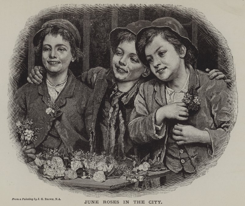 Junirosen in der Stadt von J. Gillis Brown