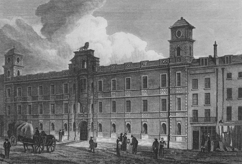 Northumberland House, London von John Preston Neale