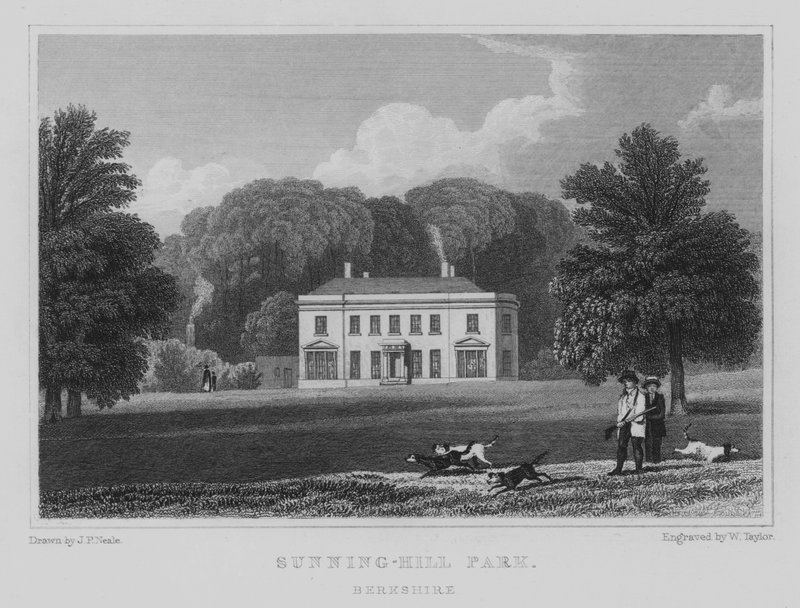 Sunning-Hill Park, Berkshire von John Preston Neale