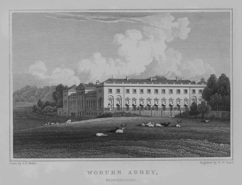 Woburn Abbey, Bedfordshire von John Preston Neale