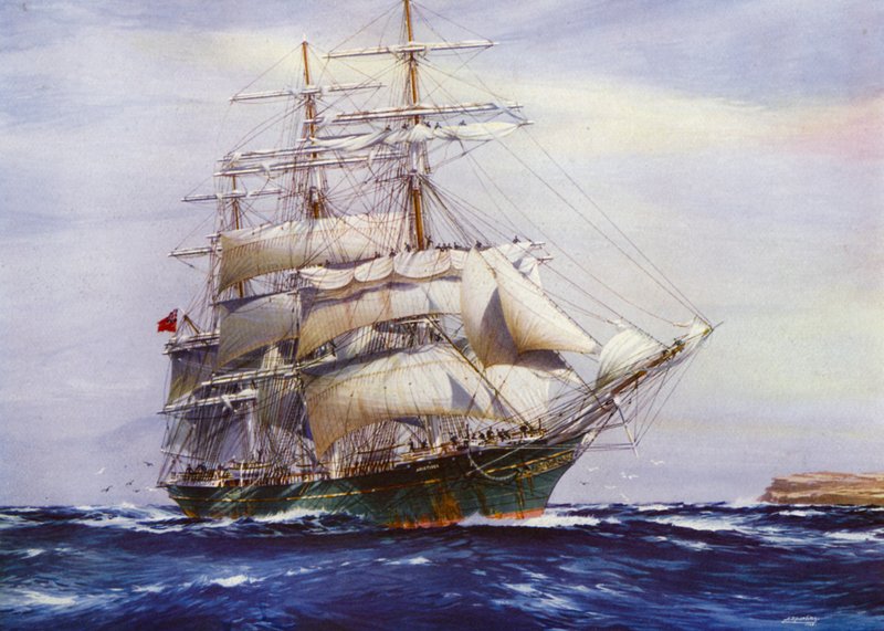 Klipperschiffe: Aristides von Jack (after) Spurling