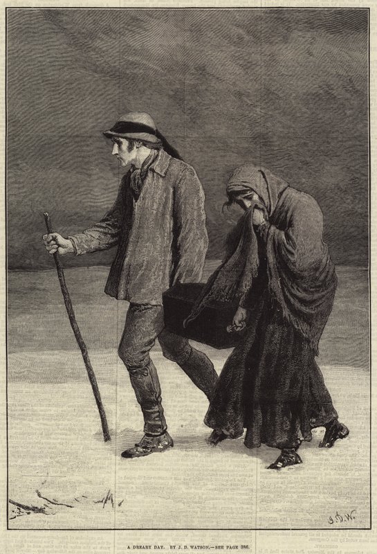 Ein trüber Tag von James Dawson Watson