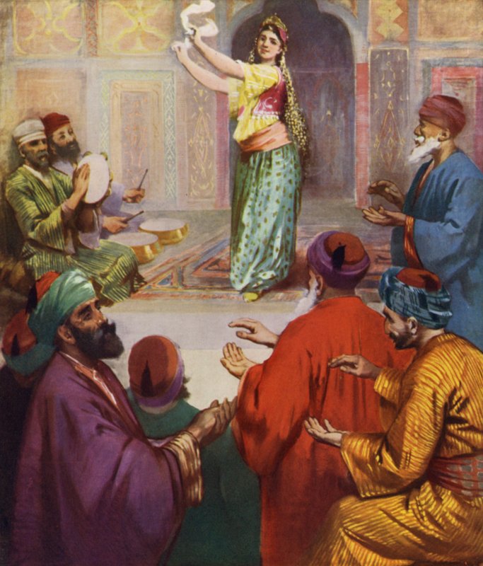 Die Almeh, oder Tanzende Mädchen von James Clark