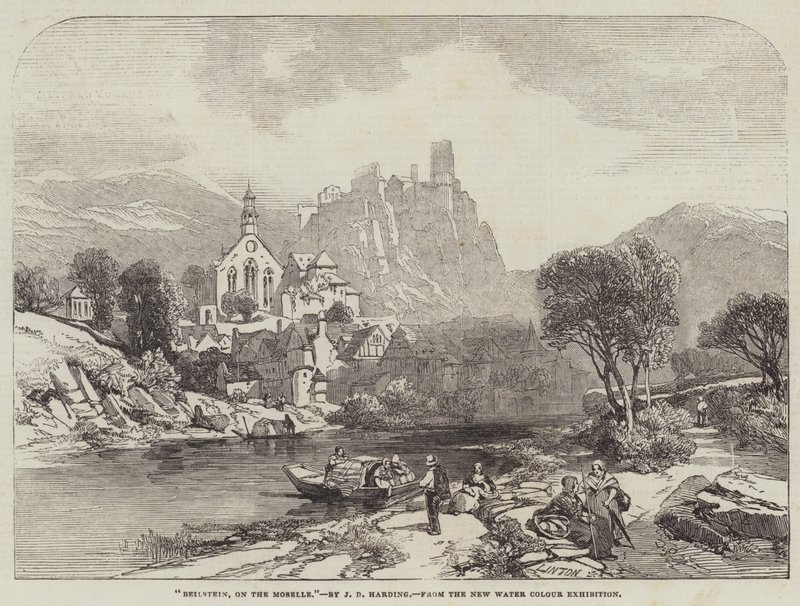 Beilstein an der Mosel von James Duffield Harding