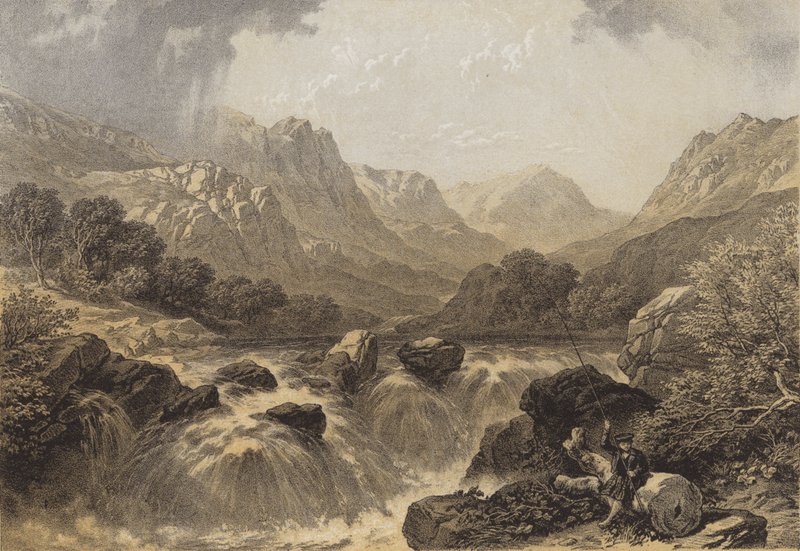 Fall des Tummel von James Duffield Harding
