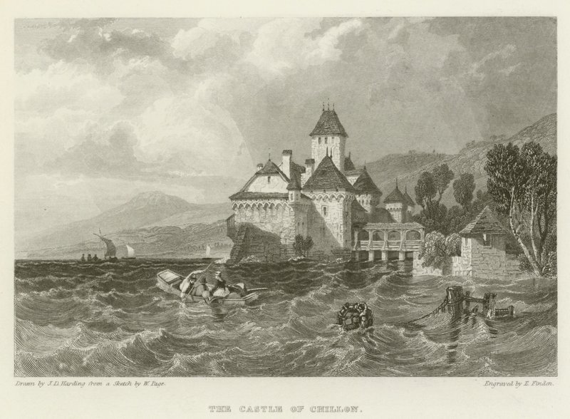 Das Schloss von Chillon von James Duffield Harding