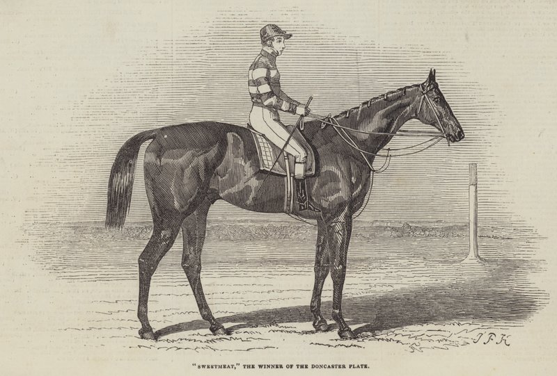 Sweetmeat, der Gewinner der Doncaster-Platte von James Herring