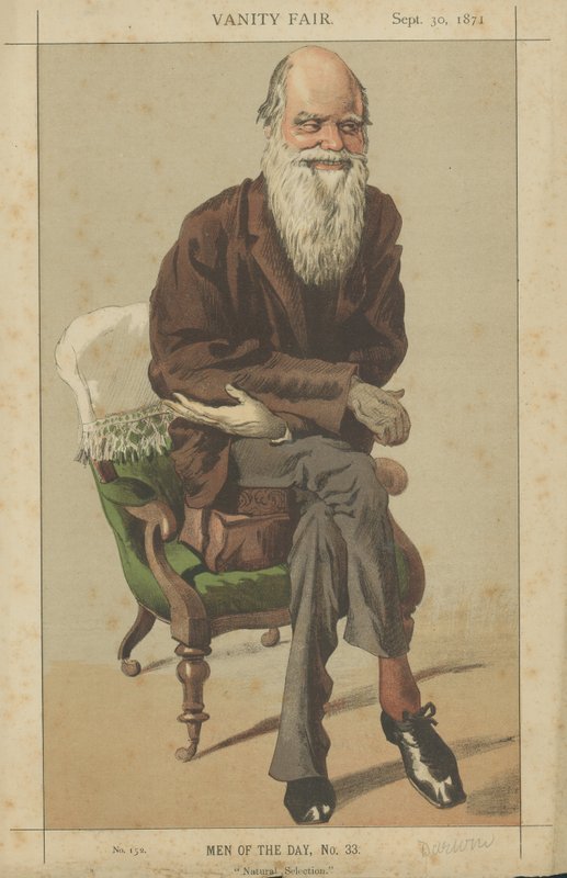 Charles Darwin von James Jacques Joseph Tissot