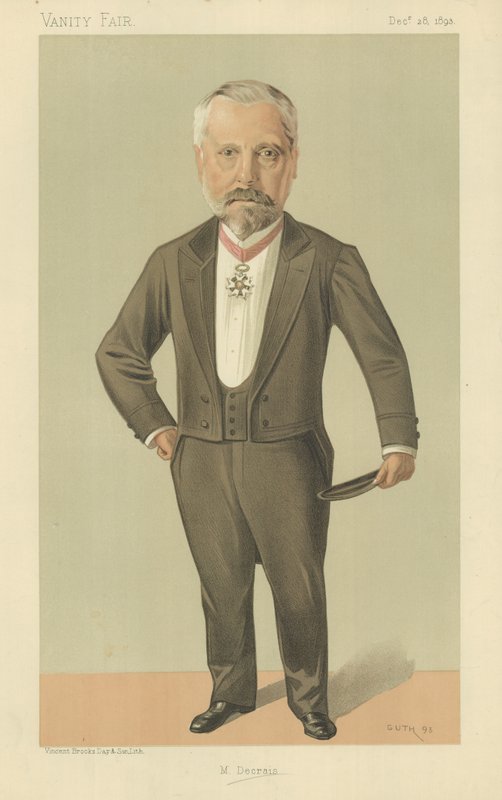 M Pierre Louis Albert Decrais von Jean Baptiste Guth