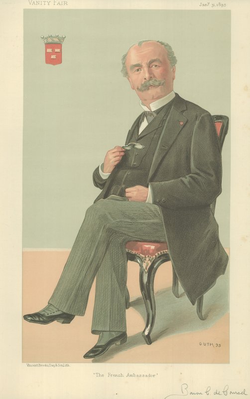 Der Baron Chaudron de Courcel von Jean Baptiste Guth