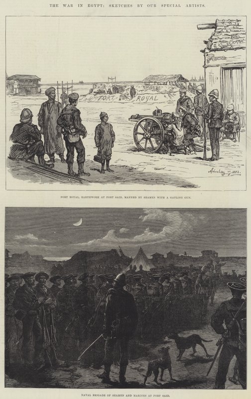 Der Krieg in Ägypten von Johann Nepomuk Schonberg
