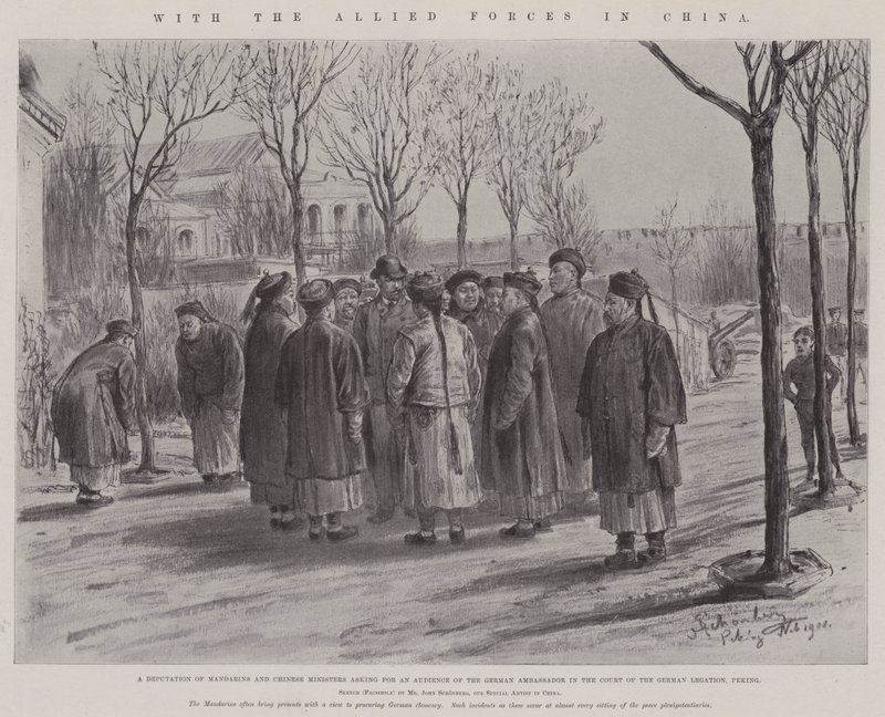 Mit den alliierten Streitkräften in China von Johann Nepomuk Schonberg