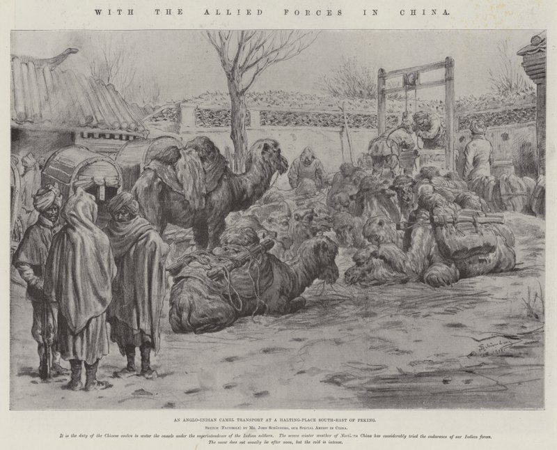 Mit den alliierten Streitkräften in China von Johann Nepomuk Schonberg