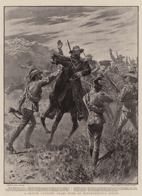 Eine clevere Gefangennahme, kluge Arbeit von Montmorencys Spähern von John Charlton