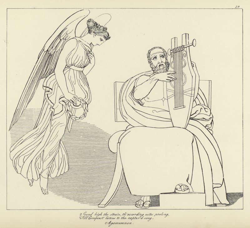 Agamemnon von John Flaxman