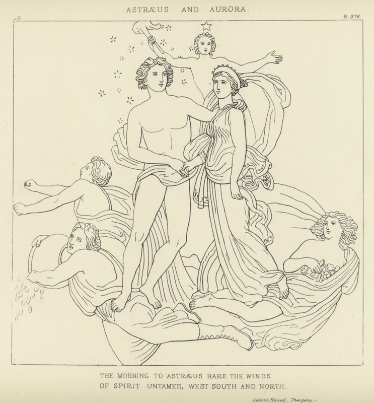 Astraeus und Aurora von John Flaxman