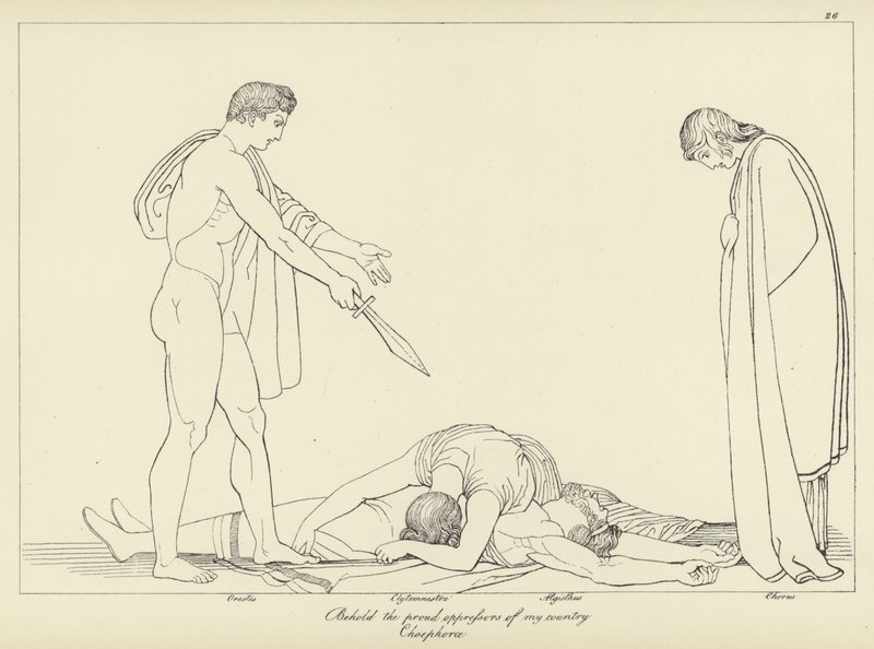 Orestes von John Flaxman