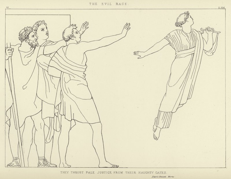 Die böse Rasse von John Flaxman