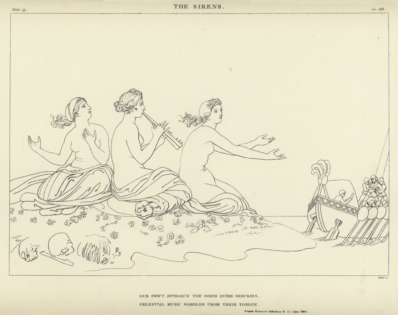 Die Sirenen von John Flaxman