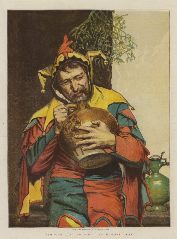 Obwohl aus den Augen verloren, im Gedächtnis lieb von John Seymour Lucas