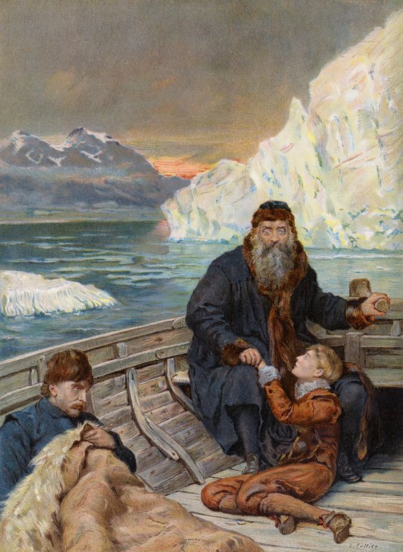 Die letzte Reise von Henry Hudson von John (after) Collier