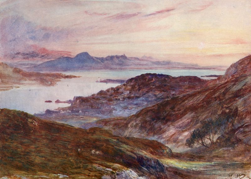 Skye, von Strome Ferry von John (after) MacWhirter