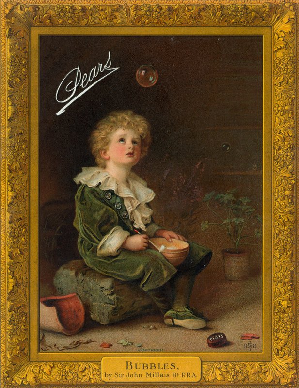 Seifenblasen von John Everett Millais